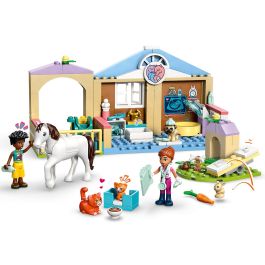 Lego Friends 42696 Clínica Veterinaria de Animales Set de Construcción con 141 Piezas y Figuras de Animales para Niños +4 Años