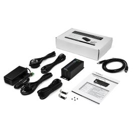 StarTech Hub USB 3.0 Industrial de 7 Puertos 7PT IND. USB3 HUB con Adaptador de Corriente y 5Gbps