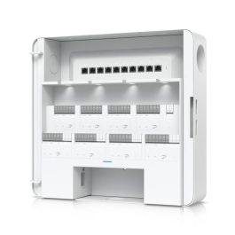 Ubiquiti Enterprise Access Hub para Control de Acceso 8 Puertas con Respaldo de Batería, 10 Puertos Gigabit, 8 PoE 240W Ubiquiti Enterprise Access Hub para Control de Acceso 8 Puertas con Respaldo de Batería, 10 Puertos Gigabit, 8 PoE 240W