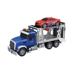 Camion portacoche, incluye coche, con luces y sonidos 38x14x21cm Precio: 13.61734. SKU: B1BASQ2RLW