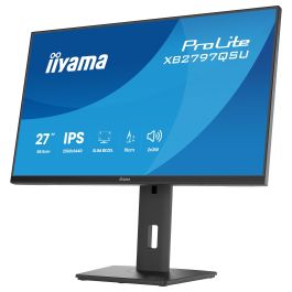 iiyama ProLite XB2797QSU-B1 Monitor Gaming/Profesional 27" (68.6 cm) Quad HD 2560x1440 IPS 75Hz 1ms AMD FreeSync, USB-C, Altavoces, Negro Mate