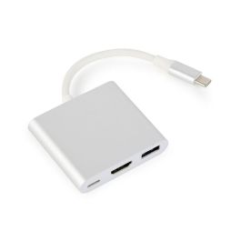Adaptador USB C a VGA GEMBIRD A-CM-HDMIF-02-SV Adaptador USB C a VGA GEMBIRD A-CM-HDMIF-02-SV Precio: 14.95000012. SKU: B19SXAQCME