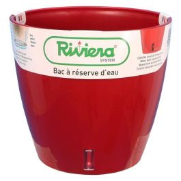 Depósito de agua RIVIERA - Redondo - Ø 36 x H 33 cm - Rojo Depósito de agua RIVIERA - Redondo - Ø 36 x H 33 cm - Rojo