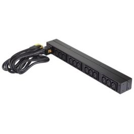 APC AP9565 Rack PDU Basic 1U 230V, Monofásico, Horizontal/Vertical, 12 Salidas C13, C20 Entrada, 3680W