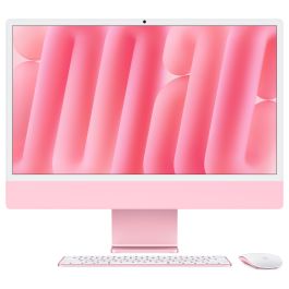 Apple iMac 24 pulgadas con pantalla Retina 4.5K, chip Apple M4 (10 núcleos CPU, 10 núcleos GPU), 16GB RAM, 256GB SSD, Color Rosa Precio: 1816.88999943. SKU: B1FGB9JXG3