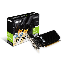 MSI 912-V809-2016 Tarjeta Gráfica NVIDIA GeForce GT 710 2 GB GDDR3 Pasivo Precio: 61.49999966. SKU: B13ACSWY4P