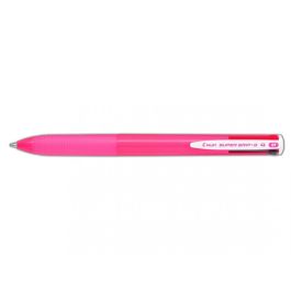 Boligrafo Supergrip G - 4 Colores - Cuerpo Color- Rosa Pilot BPKGG-35M-P