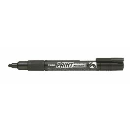 Pentel Paint Marker Marcador Permanente Punta Conica Negro -12U- Precio: 30.50000052. SKU: S8414973