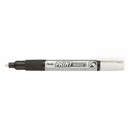 Pentel Paint Marker Marcador Permanente Punta Conica Blanco -12U-