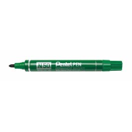 Rotulador permanente Pentel N50-BE Verde 12 Piezas Precio: 20.9500005. SKU: S8414984