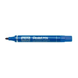 Rotulador permanente Pentel N50-BE Azul 12 Piezas Precio: 20.9500005. SKU: S8414983