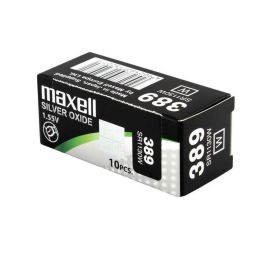 Maxell Micro pilas planas óxido de plata 1,55v - sr1130w 389 caja de 10 unidades Precio: 17.95000031. SKU: B12LM9RMY2