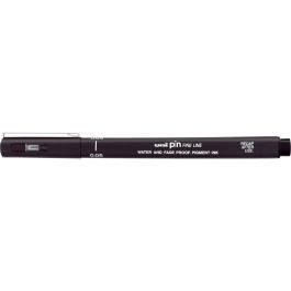 Rotulador permanente Uni-Ball PIN Fine Line Negro (12 Unidades) Precio: 19.49999942. SKU: S8419250