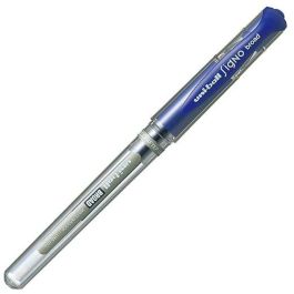 Boligrafo de tinta líquida Uni-Ball Signo Broad UM-153 W Azul 0,6 mm (12 Piezas)