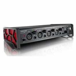 TASCAM Us-4X4Hr Interfaz de Audio USB 4 Entradas XLR TRS 24 bits/192kHz USB C Latencia Ultra Baja