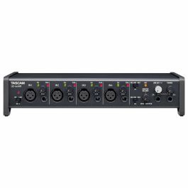 TASCAM Us-4X4Hr Interfaz de Audio USB 4 Entradas XLR TRS 24 bits/192kHz USB C Latencia Ultra Baja