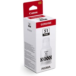 Botella de Tinta Original Canon GI-51/ Negra