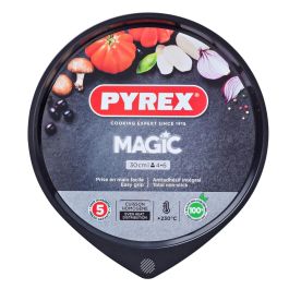 Fuente Pizza Acero Magic Pyrex 30 cm