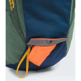 The North Face Mochila BASIN 24 L, Verde / Azul Marino, THE0197642983652