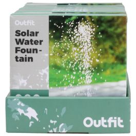 Fuente Solar Outfit diámetro 16 cm