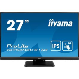 iiyama ProLite T2754MSC-B1AG monitor pantalla táctil 68,6 cm (27") 1920 x 1080 Pixeles Multi-touch Multi-usuario Negro Precio: 481.49999964. SKU: S7810586