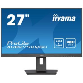 Pantalla de PC - iiyama prolite xub2792qsc -b5 - 27 WQHD - la losa IPS - 4 ms - 75Hz - HDMI / Displayport / USB -C / USB Hub - Pie ajustable Precio: 351.50000028. SKU: B13EQTFB3J