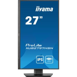 iiyama ProLite XUB2797HSN-B1 pantalla para PC 61 cm (24") 1920 x 1080 Pixeles 2K Ultra HD LED Negro