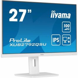 iiyama ProLite XUB2792QSU-W6 pantalla para PC 68,6 cm (27") 2560 x 1440 Pixeles Wide Quad HD LED Blanco