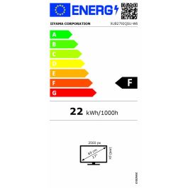 iiyama ProLite XUB2792QSU-W6 pantalla para PC 68,6 cm (27") 2560 x 1440 Pixeles Wide Quad HD LED Blanco