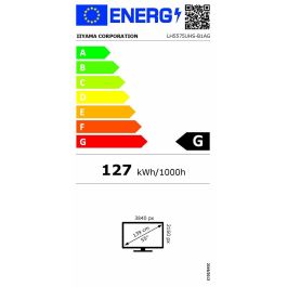 iiyama ProLite Pantalla plana para señalización digital 138,7 cm (54.6") LCD Wifi 500 cd / m² 4K Ultra HD Negro Procesador incorporado Android 11 24/7