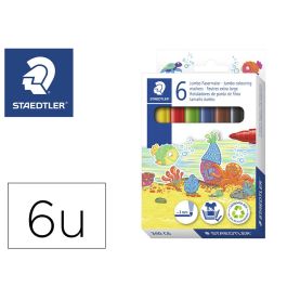 Staedtler Rotulador Grueso Noris Club Colores Surtidos Estuche De 6