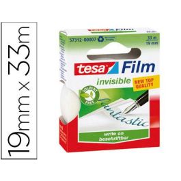 Cinta Adhesiva Tesa Film Invisible Ecologica 33 Mt X 19 mm 10 unidades Precio: 26.49999946. SKU: B1E4RMWXX4