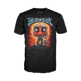 Funko Pop & Tee Deadpool - Heavy Metal- Talla S 75054