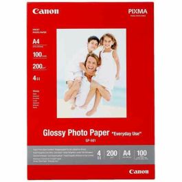 Papel Fotográfico Canon GP-501/ 21 x 29.7cm/ 200g/ 100 Hojas/ Brillante