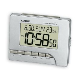 Reloj Despertador Casio DQ-747-8E Plateado Reloj Despertador Casio DQ-747-8E Plateado