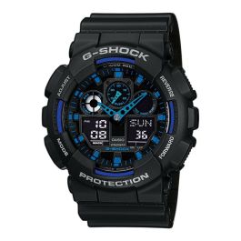 Reloj Hombre Casio G-Shock GA-100-1A2ER Ø 51 mm Negro Multicolor Precio: 111.5899994. SKU: S7230067