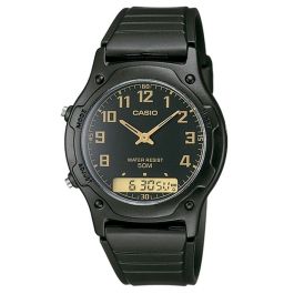Reloj Unisex Casio AW-49H-1BVEF Negro (Ø 39 mm) Precio: 62.94999953. SKU: B1FJHHH2RC