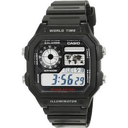 Reloj Hombre Casio AE-1200WH-1AVEF Negro Precio: 32.95000005. SKU: S0442990