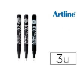 Rotulador permanente Artline EK-280/3W Negro 1 mm