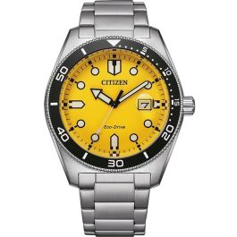 Reloj Hombre Citizen OF COLLECTION - MARINE 1760 ECO DRIVE - YELLOW Amarillo Plateado (Ø 43 mm) Precio: 190.68999961. SKU: B16SP3G2QN