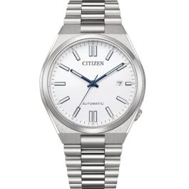 Reloj Hombre Citizen TSUYOSA AUTOMATIC - WHITE Blanco Plateado (Ø 40 mm) Precio: 303.8899996. SKU: B18ZE88LJZ