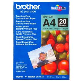 Papel Fotográfico Brillante Brother Papel Fotográfico Glossy Premium A4 A4