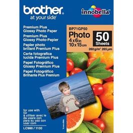 Papel Fotográfico Brillante Brother BP71GP50 10 x 15 cm 50 Hojas (50 Unidades)