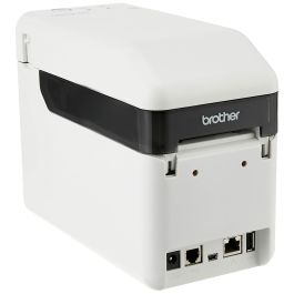 Impresora Térmica Brother TD-2130N 300 dpi WiFi Bluetooth Gris Blanco