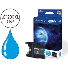 Ink-Jet Brother Lc-1280XLcbp Cian -1,200Pag- Mfc-J6510Dw Mfc-J6710Dw Mfc-J6910Dw