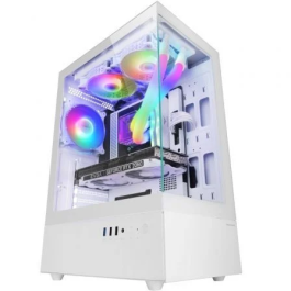 Mars gaming Caja ATX Semitorre Gaming MCX0 Blanca con ARGB y Doble Cristal Templado Precio: 46.88999986. SKU: B172E8E24M