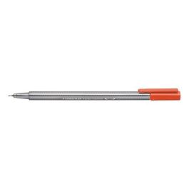 Rotulador Fibra Staedtler  334 Triplus Fineliner   Rojo Escarlata (Set de 10) Precio: 11.0594. SKU: B136HT6N7S