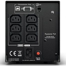 SAI Línea Interactiva Cyberpower PR750ELCD/ 750VA-675W/ 6 Salidas/ Formato Torre SAI Línea Interactiva Cyberpower PR750ELCD/ 750VA-675W/ 6 Salidas/ Formato Torre