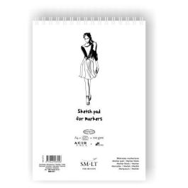 Bloc Para Bocetos Smiltainis Con Espiral Din A4 50 Hojas Para Rotulador 100 Gr. Precio: 11.59000024. SKU: B1DMCHKXLB