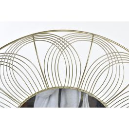 Espejo de pared DKD Home Decor Dorado Moderno 60 x 4 x 60 cm Espejo de pared DKD Home Decor Dorado Moderno 60 x 4 x 60 cm